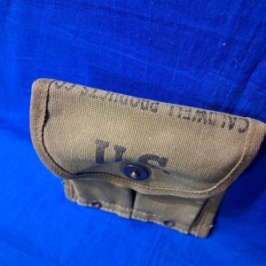 world-war-two-carbine-magazine-pouch-1945-dated-mint-unissued-with-outside-manufacture-stampings