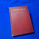 world-war-one-manual-for-officers-written-by-moss-over-6oo-pages-hard-cover