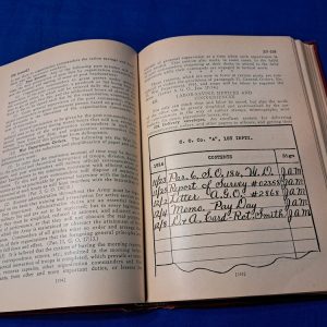 world-war-one-manual-for-officers-written-by-moss-over-6oo-pages-hard-cover