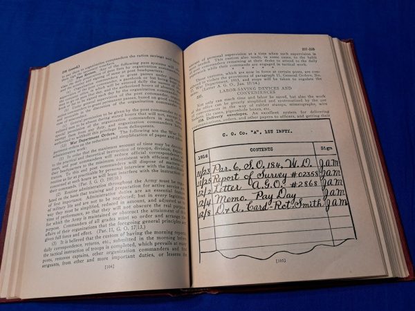 world-war-one-manual-for-officers-written-by-moss-over-6oo-pages-hard-cover