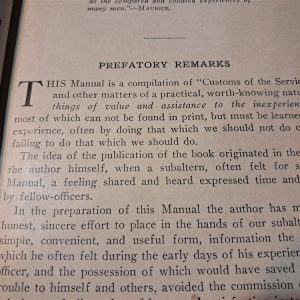 world-war-one-manual-for-officers-written-by-moss-over-6oo-pages-hard-cover