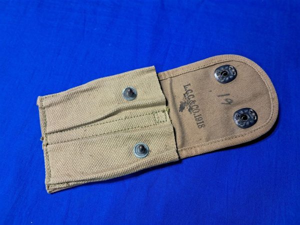 world-war-one-colt-magazine-pouch-double-canvas-1918-dated-mint-unissued-belt