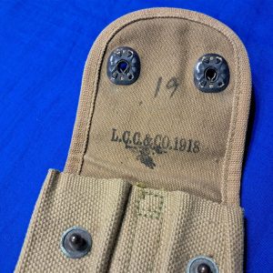 world-war-one-colt-magazine-pouch-double-canvas-1918-dated-mint-unissued-belt