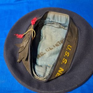 world-war-one-naval-navy-enlisted-new-york-battleship-original-tally-hat-excellent-condition