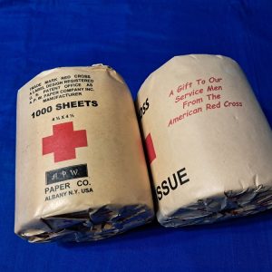 world-war-two-american-red-cross-toilet-paper-doble-roll-with-original-sleeve-full-set-excellent-comfort-bags