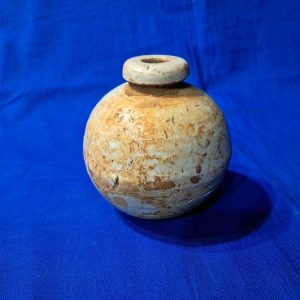 japan-type-4-hand-grenade-world-war-two-ceramic-pottery-white-inert-okinawa-dug