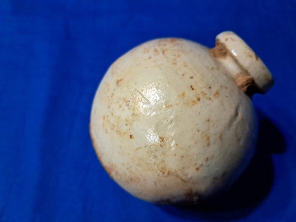 japan-type-4-hand-grenade-world-war-two-ceramic-pottery-white-inert-okinawa-dug