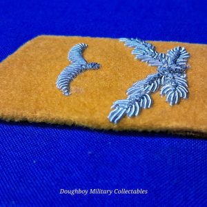 world-war-two-german-luftwaffe-lieutenant-collar-insignia-flight-yellow-color-bullion-silver-wire