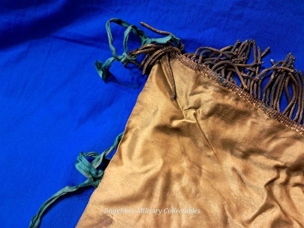 world-war-one-france-commune-chaon-village-veterans-pennant-with-generals-signature-on-back-embroidered-adrian-helmet-bullion-trim-flag