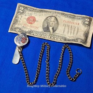 german-world-war-two-fireman-school-whistle-chain-mount-for-uniform-instructror-with- enamel-city-name