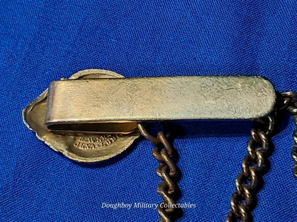 german-world-war-two-fireman-school-whistle-chain-mount-for-uniform-instructror-with- enamel-city-name