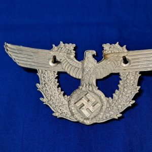 world-war-two-german-police-type-helmet-dress-eagle-shako-large-made-of-aluminum-unissued-condition