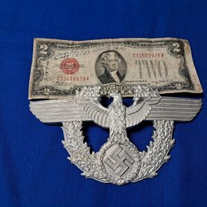 world-war-two-german-police-type-helmet-dress-eagle-shako-large-made-of-aluminum-unissued-condition
