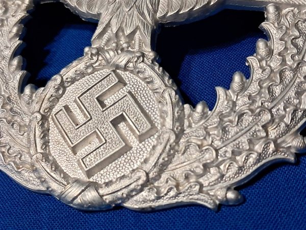 world-war-two-german-police-type-helmet-dress-eagle-shako-large-made-of-aluminum-unissued-condition