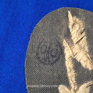 german-world-war-two-signals-rating-for-infantry-in-white-on-green-felt-maker-marked