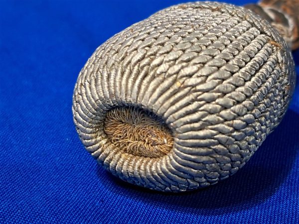 world-war-two-german-sword-portepee-bullion-ball-end-for-dress