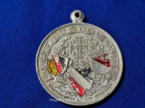 world-war-one-german-gym-sports-medallian-planchet-aluminum-for-memory-of-events