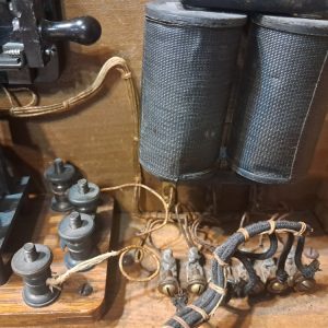 world-war-one-field-telegraph-induction-1918-dated-excellent-condition-with-carry-strap-scarce-signal-corps-equipment