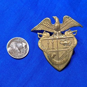 world-war-two-military-academy-visor-cap-badge-for-uniform-saint-john