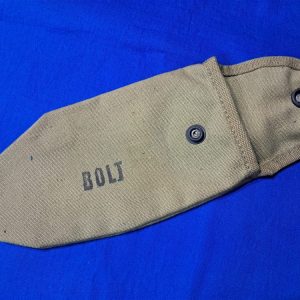 world-war-two-browning-machine-gun-bolt-carrier-pouch-canvas-unissued-marked