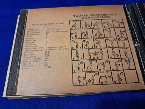 world-war-one-message-booklet-field-use-hard-cover-for-phones-and-telegraph-with-graph-paper-sketch-on-back-1917-dated-17