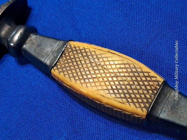 pre-civil-war-midshipman-dagger-dirk-naval-united-states-bone-handle-silver-fittings-original-1820-1830-1840-era