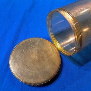 world-war-two-navy-rescue-distress-flare-kit-container-plastic-with-seals-projector-type-for-life-rafts