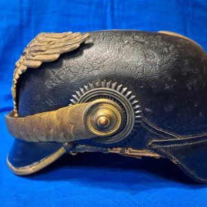 world-war-one-german-prussian-spiked-helmet-pickelhaube-model-1895-early-line-officer-with-chin-scales-some-damage-large-sized