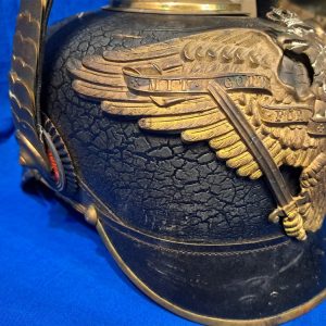 world-war-one-german-prussian-spiked-helmet-pickelhaube-model-1895-early-line-officer-with-chin-scales-some-damage-large-sized