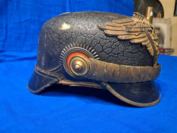 world-war-one-german-prussian-spiked-helmet-pickelhaube-model-1895-early-line-officer-with-chin-scales-some-damage-large-sized