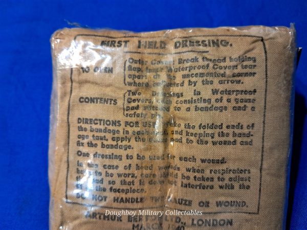 world-war-two-british-made-in-london-individual-first-aid-package-1940-dated-in-the-original-cellophone-wrapper