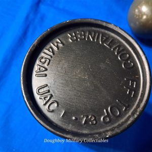 vietnam-war-era-1972-dated-67-type-hand-grenade-inert-totally-m213-fuze-no-markings-fag-body-repainted-years-ago-scarce