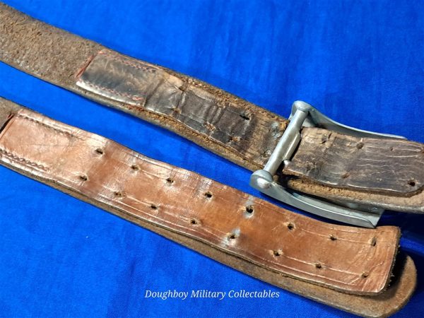 world-war-two-hitler-youth-zinc-belt-buckle-with-2-belts-field-and-dress-leather