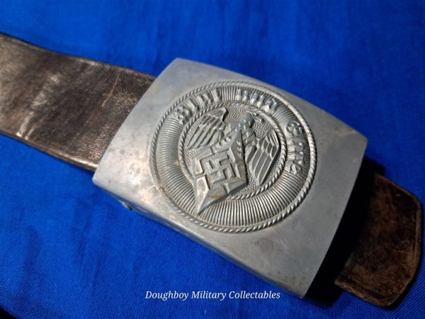 world-war-two-hitler-youth-zinc-belt-buckle-with-2-belts-field-and-dress-leather