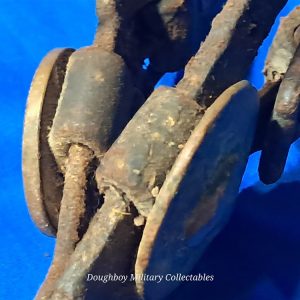 halter-rosettes-set-pair-old-used-maybe-civil-war-era-to-1800