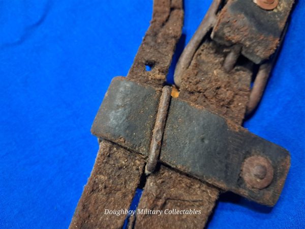 halter-rosettes-set-pair-old-used-maybe-civil-war-era-to-1800