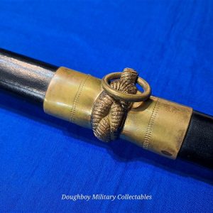 world-war-two-naval-officers-sword-saber-named-pre-war-pattern-hilborne-hamburg-viking-brand-with-original-carrier