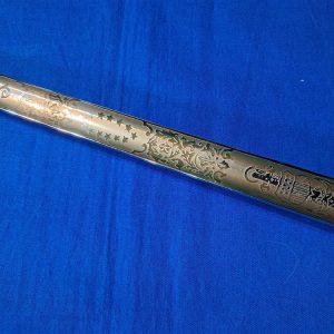 world-war-two-naval-officers-sword-saber-named-pre-war-pattern-hilborne-hamburg-viking-brand-with-original-carrier