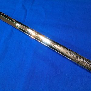 world-war-two-naval-officers-sword-saber-named-pre-war-pattern-hilborne-hamburg-viking-brand-with-original-carrier