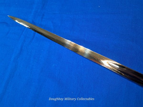world-war-two-naval-officers-sword-saber-named-pre-war-pattern-hilborne-hamburg-viking-brand-with-original-carrier