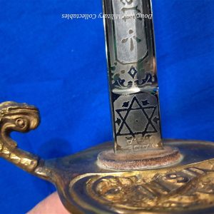 world-war-two-naval-officers-sword-saber-named-pre-war-pattern-hilborne-hamburg-viking-brand-with-original-carrier
