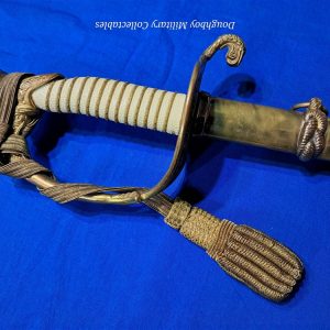 world-war-two-naval-officers-sword-saber-named-pre-war-pattern-hilborne-hamburg-viking-brand-with-original-carrier