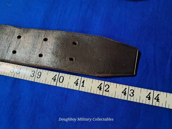 world-war-two-german-nationalist-socialist-party-officer-brown-leather-belt-with-pebbled-open-faced-buckle