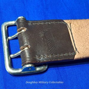 world-war-two-german-nationalist-socialist-party-officer-brown-leather-belt-with-pebbled-open-faced-buckle