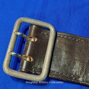 world-war-two-german-nationalist-socialist-party-officer-brown-leather-belt-with-pebbled-open-faced-buckle