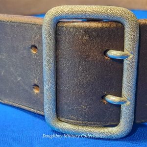 world-war-two-german-nationalist-socialist-party-officer-brown-leather-belt-with-pebbled-open-faced-buckle
