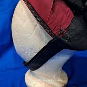 world-war-one-salvation-army-womans-girl-doughnut-lassie-dress-bonnet-with-ribbon-and-silk-stripe-made-of-mohair-excellent-condition