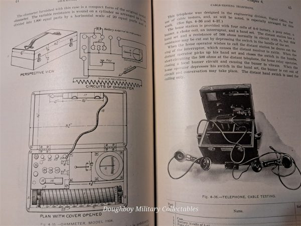 world-war-one-signal-corps-manual-1917-1916-field-and-testing-equipment-charts-photos-book