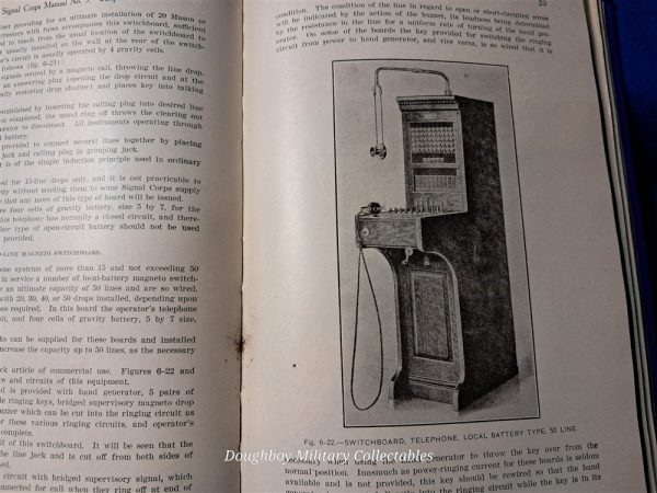 world-war-one-signal-corps-manual-1917-1916-field-and-testing-equipment-charts-photos-book