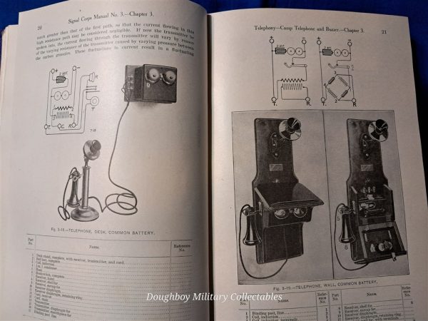 world-war-one-signal-corps-manual-1917-1916-field-and-testing-equipment-charts-photos-book